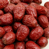 Close-up texture of seedless red dates